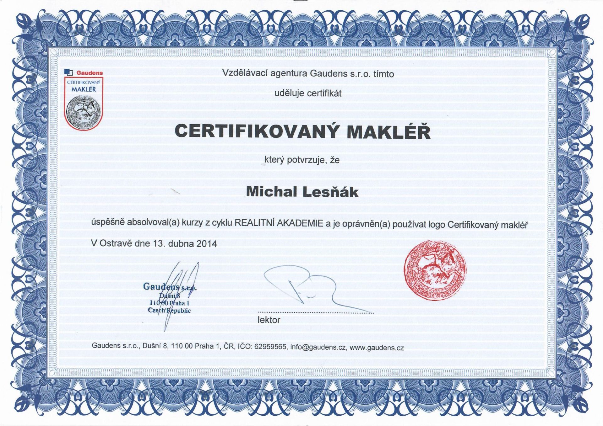 certifikovany_makler_michal_lesnak